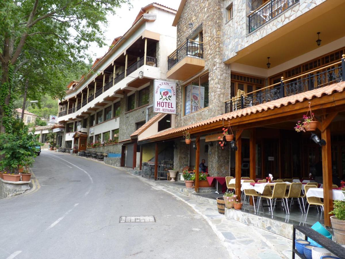 Mountain Rose Hotel & Restaurant Pedhoulas Exterior photo